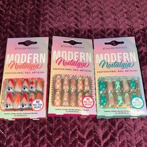 Salon Perfect Modern Nostalgia Press-On Nails Bundle